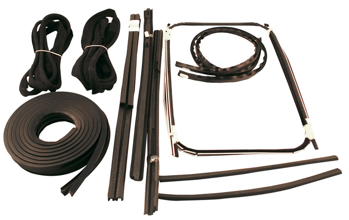 Door seal kit PV with black windlace