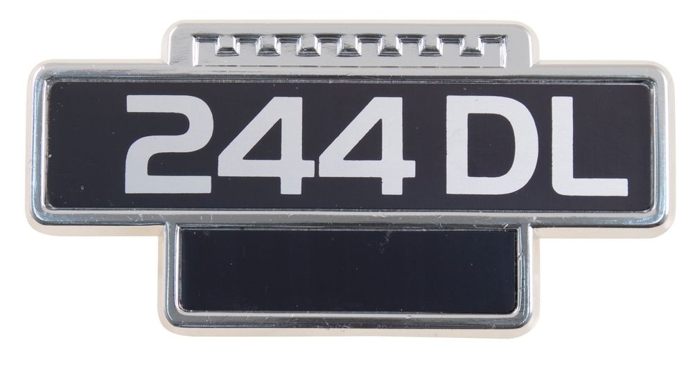 Emblem 244DL 1975 sk�rm B20A