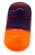Taillight lens 1800 amber/red