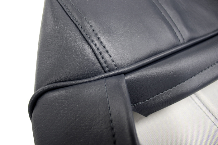 Kl�dsel framstolar helvinyl 240 bl� 86- l�ng rygg