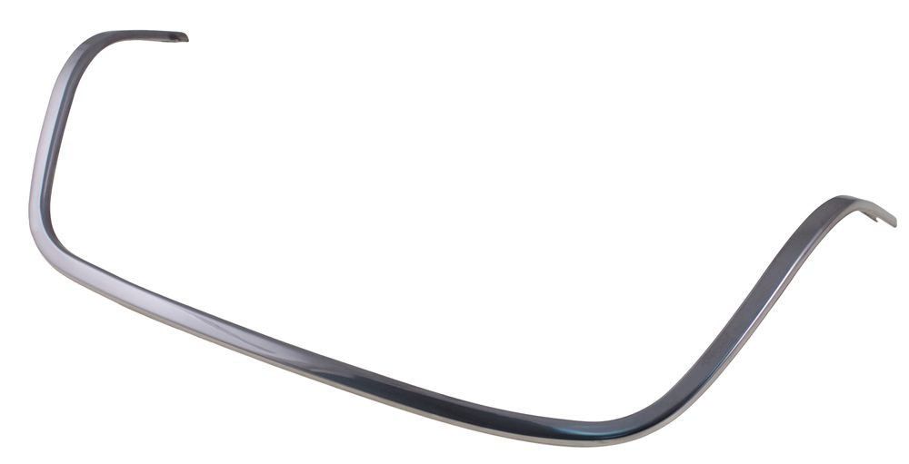 Trim molding 240 75-77 chrome RH