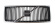 Grill 240 86- krom/svart med emblem Grill 240 86- krom/svart med emblem