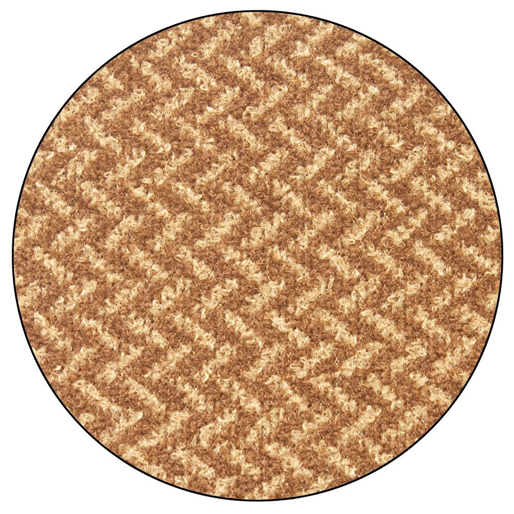 Fabric 240 brown with foam herringbone