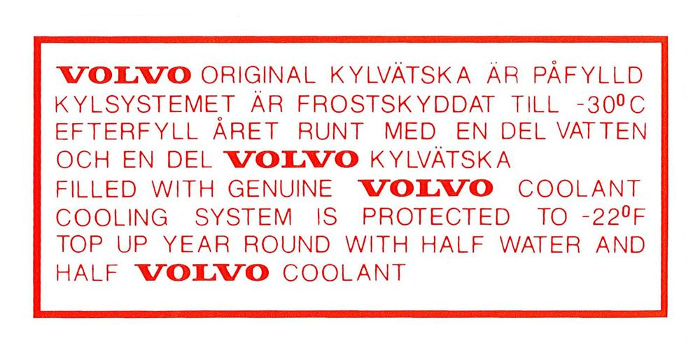 Dekal kylare Amazon/1800/140 B20