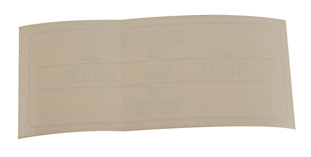 Dekal V�rmereglage 1800 ES 73