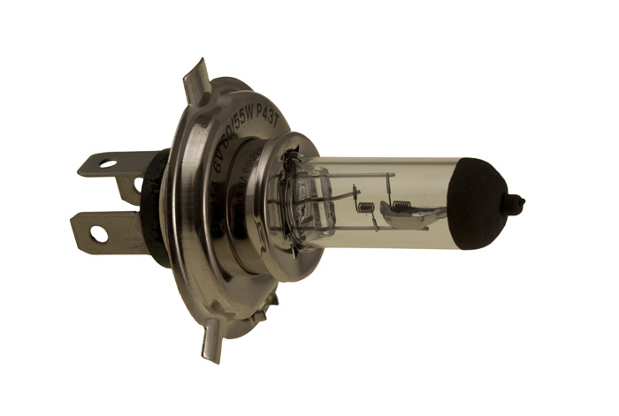 Bulb Headlight H4 6V 60/55w P43T base