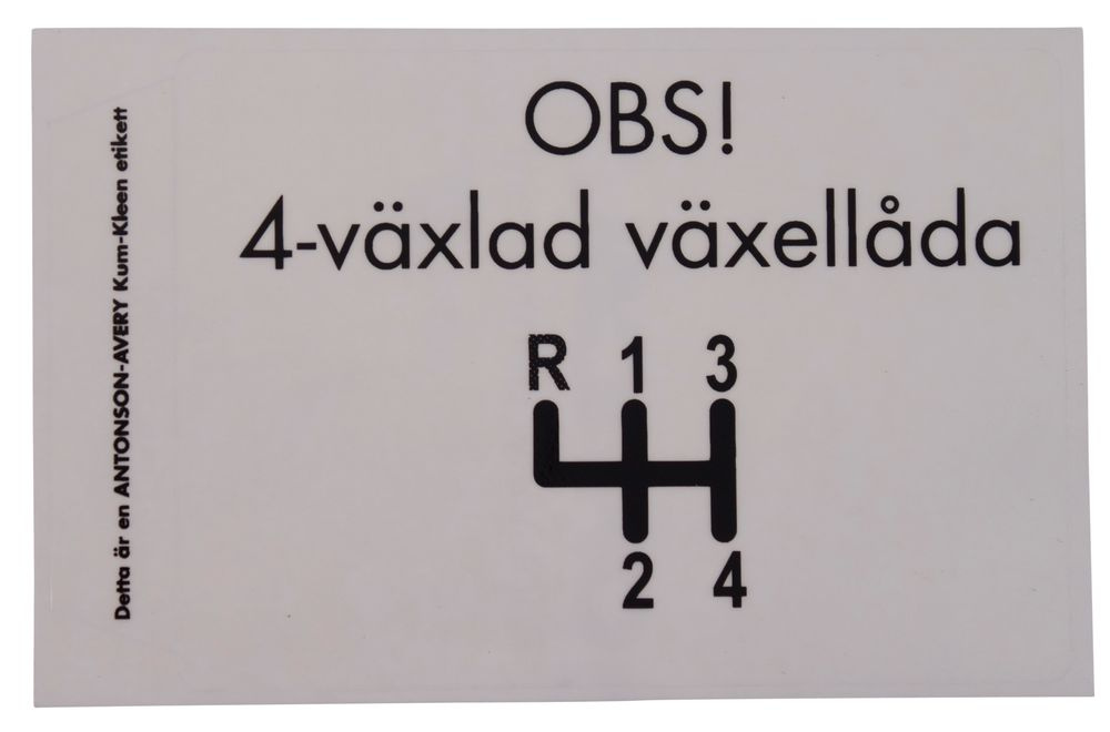 Decal Shift indicator