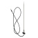Antenn teleskop universal kromad med rund bas Antenn teleskop universal kromad med rund bas
