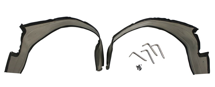 Innersk�rmar 140 aluminium fram 