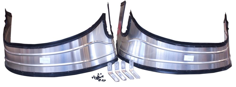 Innersk�rmar 164  aluminium fram 