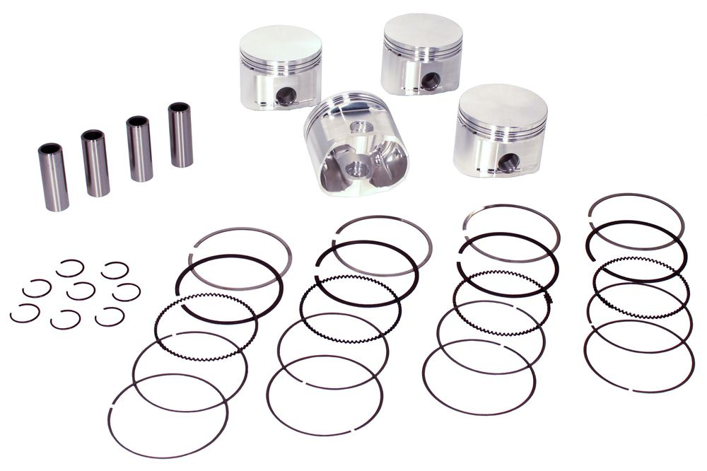 Piston kit w.rings B20 Race/0,5 higher