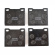 Brake pads Volvo 1800/140/20 rear Cerami Brake pads Volvo 1800/140/20 rear Cerami