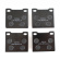 Brake pads 1800/140/200 Girl.rear Brake pads 1800/140/200 Girl.rear
