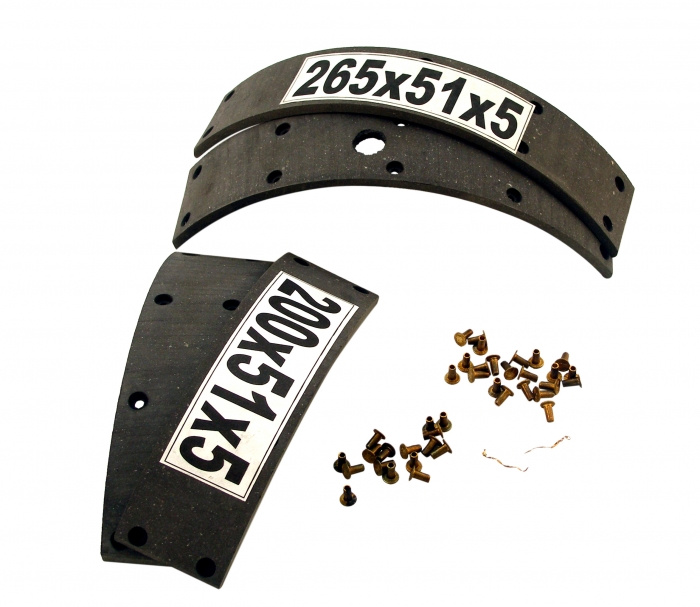 Bromsbandsats PV/Duett/Amazon 47-58