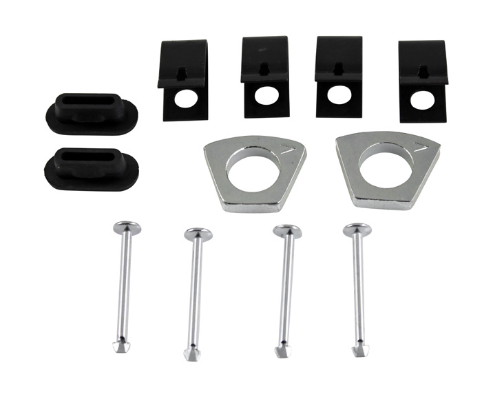 Mount.kit Brake shoes PV/122 (drum frt)