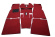 Carpet kit Volvo Duett/210 red