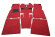 Carpet kit Volvo Duett 445 red Carpet kit Volvo Duett 445 red