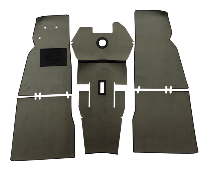 Mattsats Duett 210 gr� textil