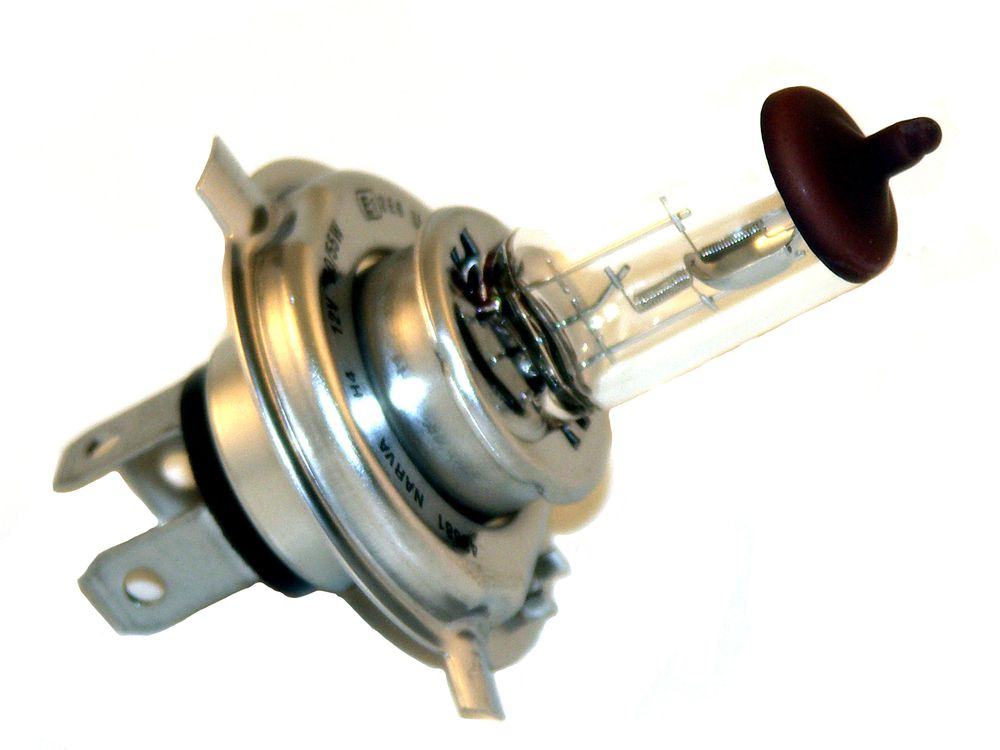 Gl�dlampa Str�lkastare H4 12V 60/55W