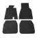 Accessory rubber mats 164 1969-71 black