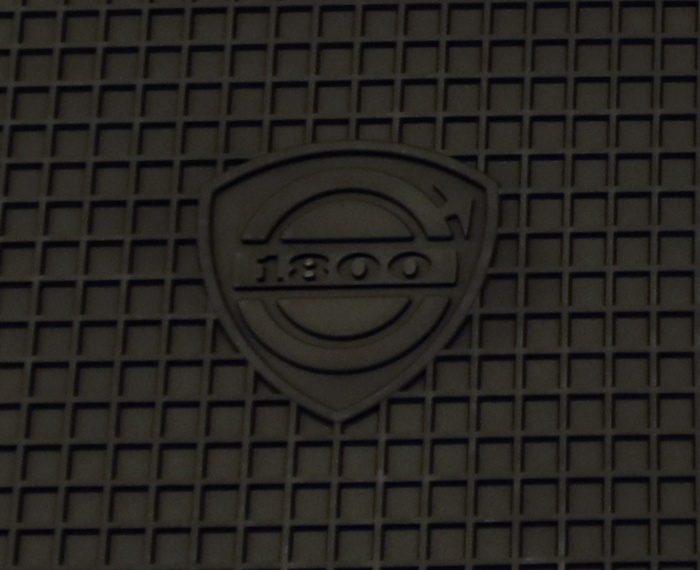 Mattsats Tillbeh�r 1800E/ES gummi svart