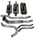 Exhaust system 1800E 70-72 Stainless