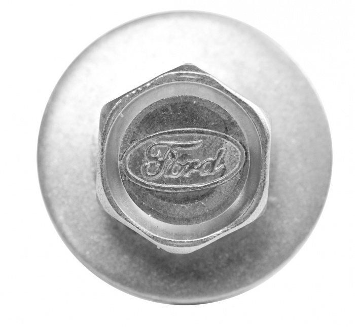 Skruvsats framsk�rm 5/16x18 FORD logo ROSTFRI