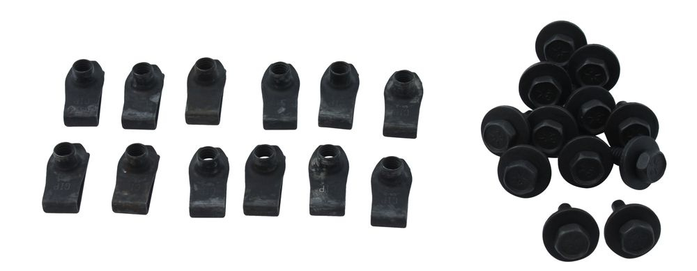 Top fender hardware kit 65-68