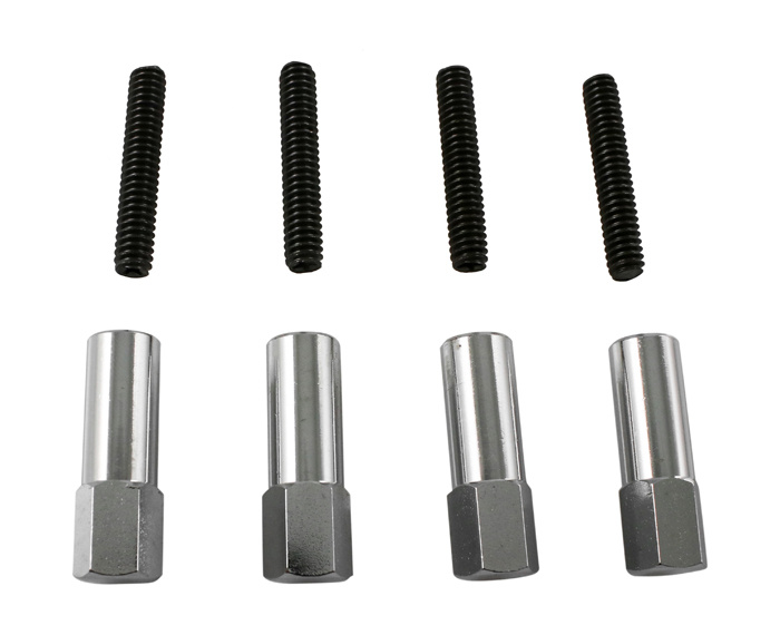 Skruv UNC 1/4-20 Ventilk�pa Krom