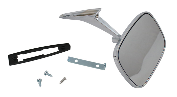 Rear view mirror Door Camaro 68-69 RH