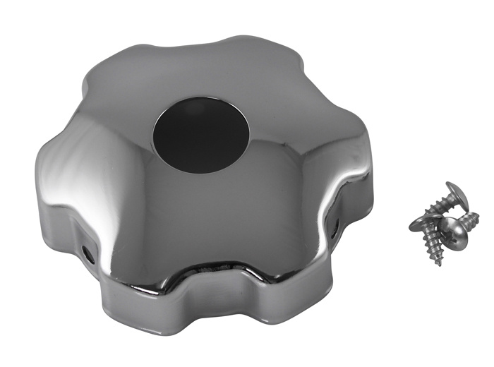 Kromad �verdel f�r oljep�fyllningslock med ventilation