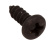 Screw 6-20 x 3/8 Tapping Phillips Black