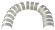Vevlagersats STD 221-255-260-289-302 Vevlagersats STD 221-255-260-289-302