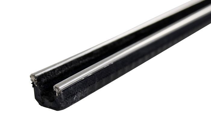 Styrlist Amazon 2/4d bakre �vre med kromkant