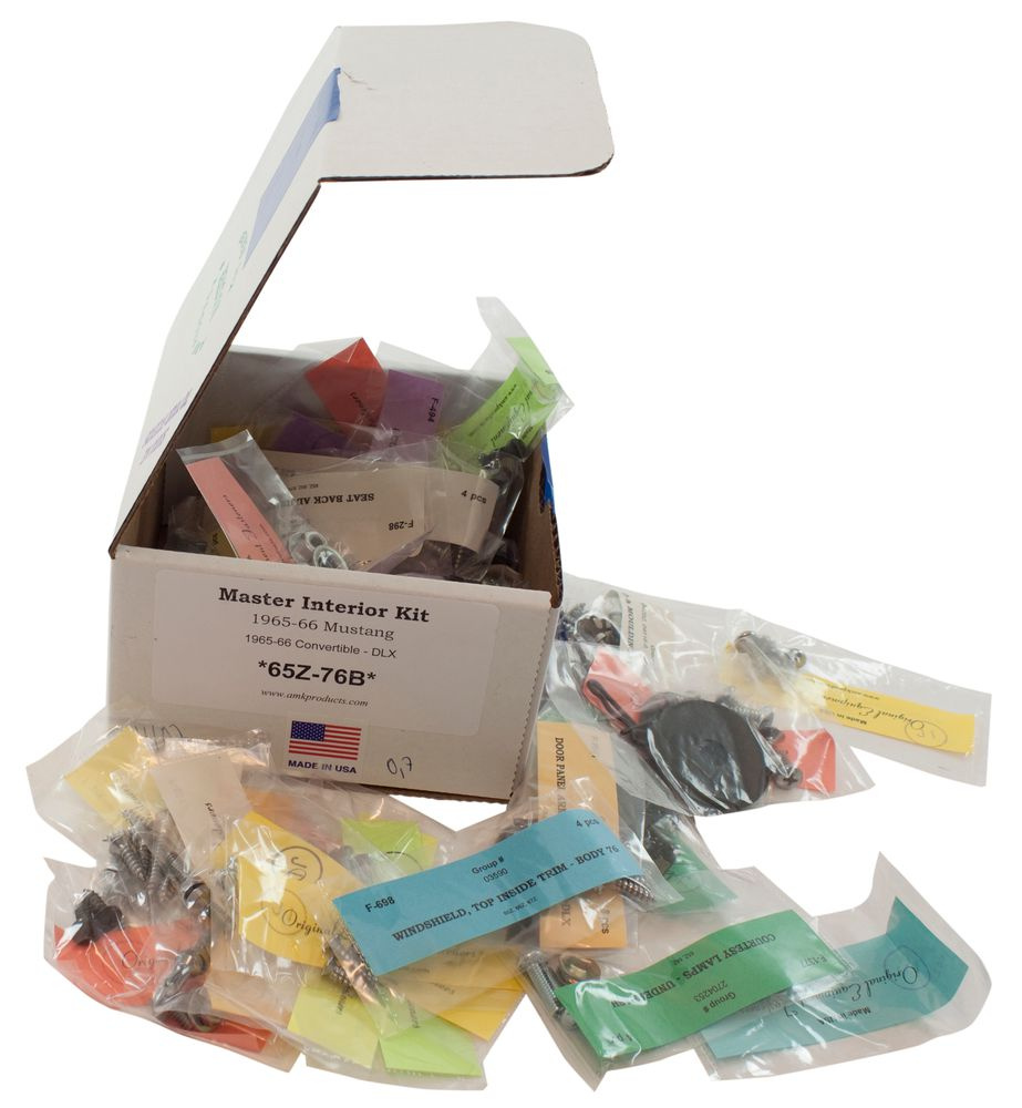 Interior fast.kit 65-66 CV DLX