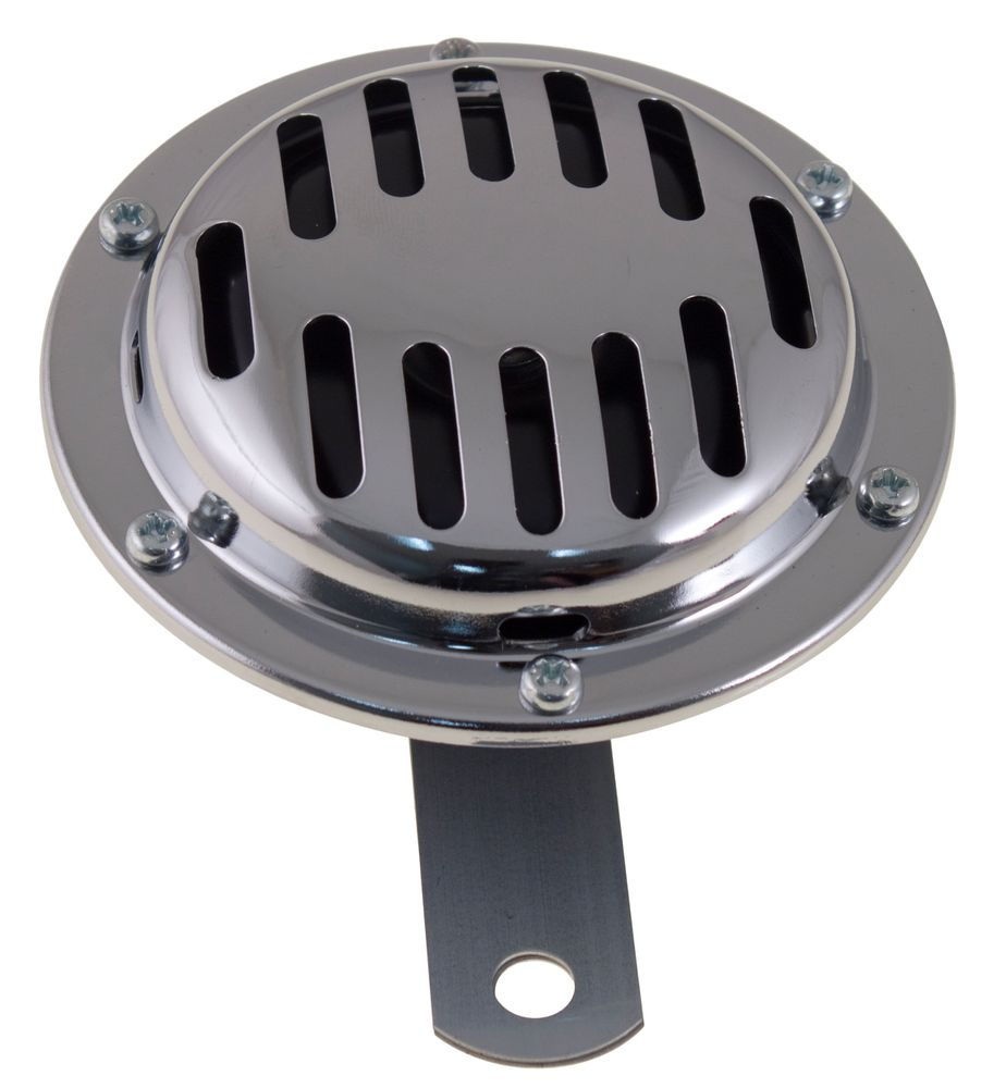 Horn 6V universal chrome