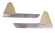 Drrpaneler P1800 61-62 vit/silver undre