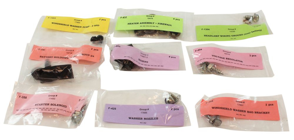 Under Hood Fastening Kit 1966 Mu/Shelby