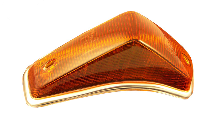 Blinkersglas 140 -72 med sarg H�