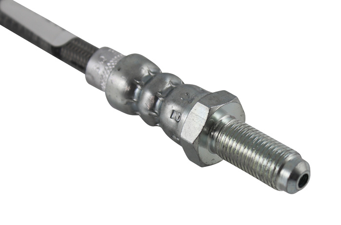 Brake hose 140 Frt inner metal braided