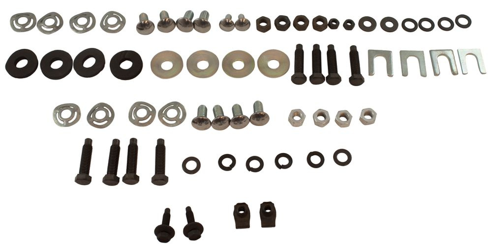 Bumper mounting fastener kit Mustang 67