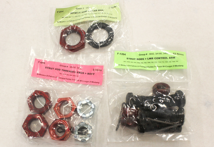 Skruvsats Chassi Mustang/Shelby 68 Skivbroms BB