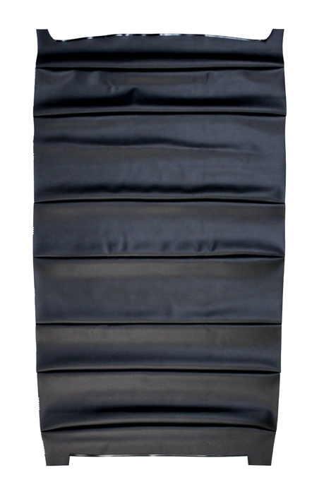 Innertak 220 62-69 perforerad vinyl Svart