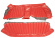 Cover Rear seat Amazon 4d 1962 US red