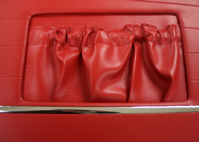 Door panel 120 4d/122 Wagon 62-63 red LH