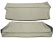 Cover Rear seat 544 63-64 US grey