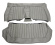 Cover Rear seat Amazon 4d 1964 US grey