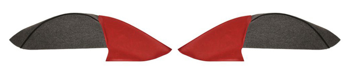 Cover Wheel house 122 Wagon 63-64 red