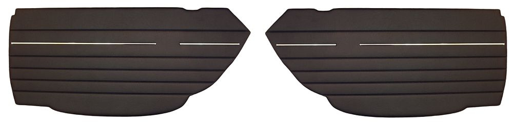 D�rrpaneler 1800S/E 64-71 svart �vre