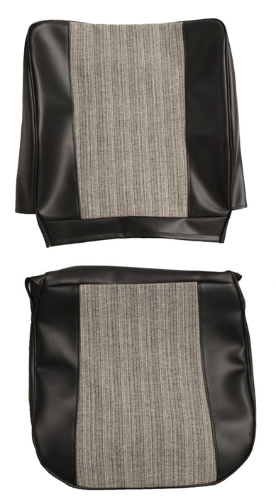 Cover Front seat 544 65-66 black